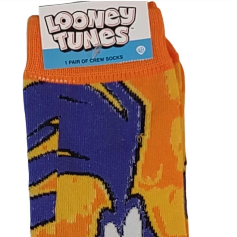 Looney Tunes Road Runner Socks Unisex Giftable Bundle And Save